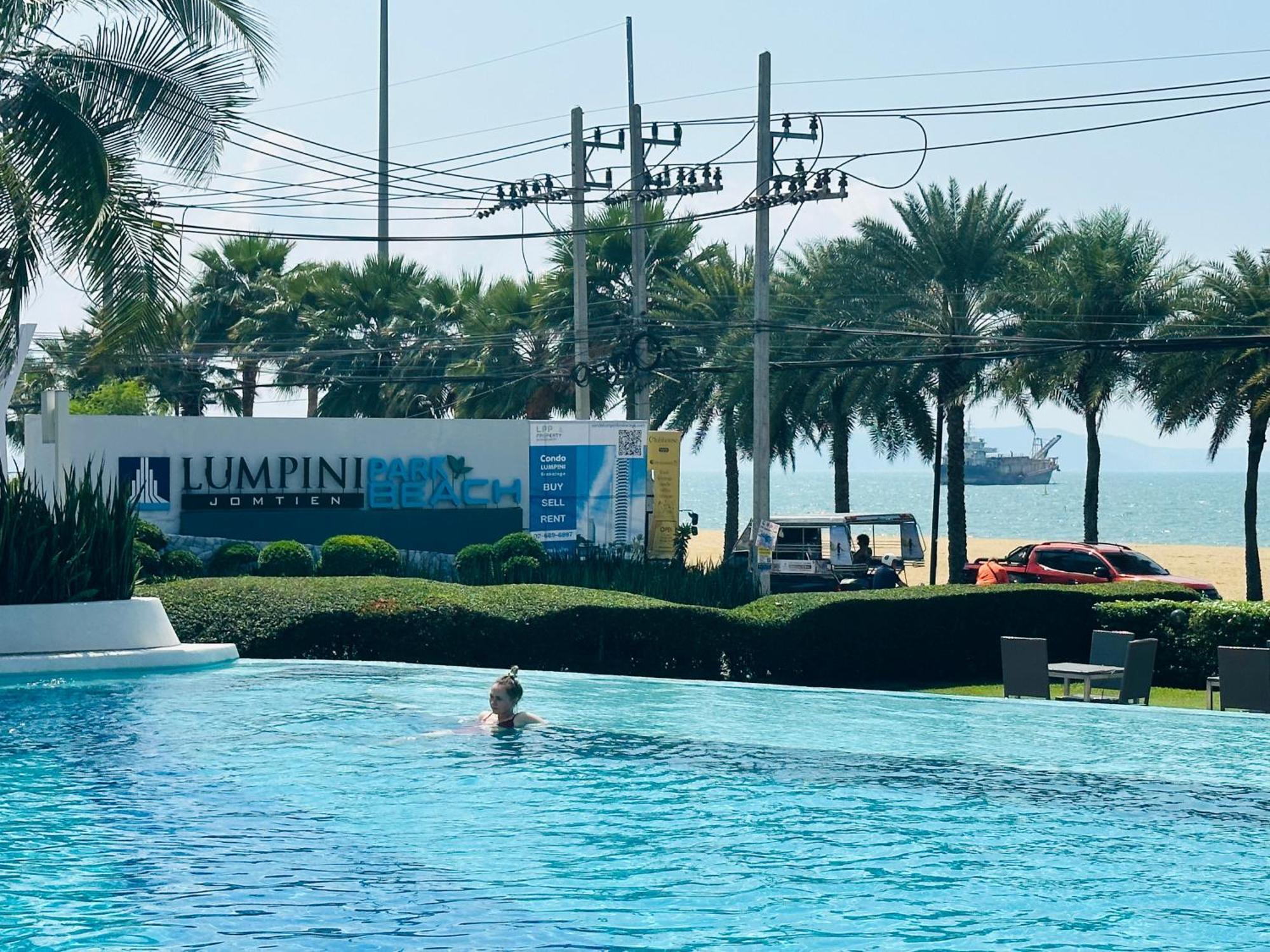 Seaview Beach Room Lumpini-Pool And Gym Face To Ocean 乔木提恩海滩 外观 照片