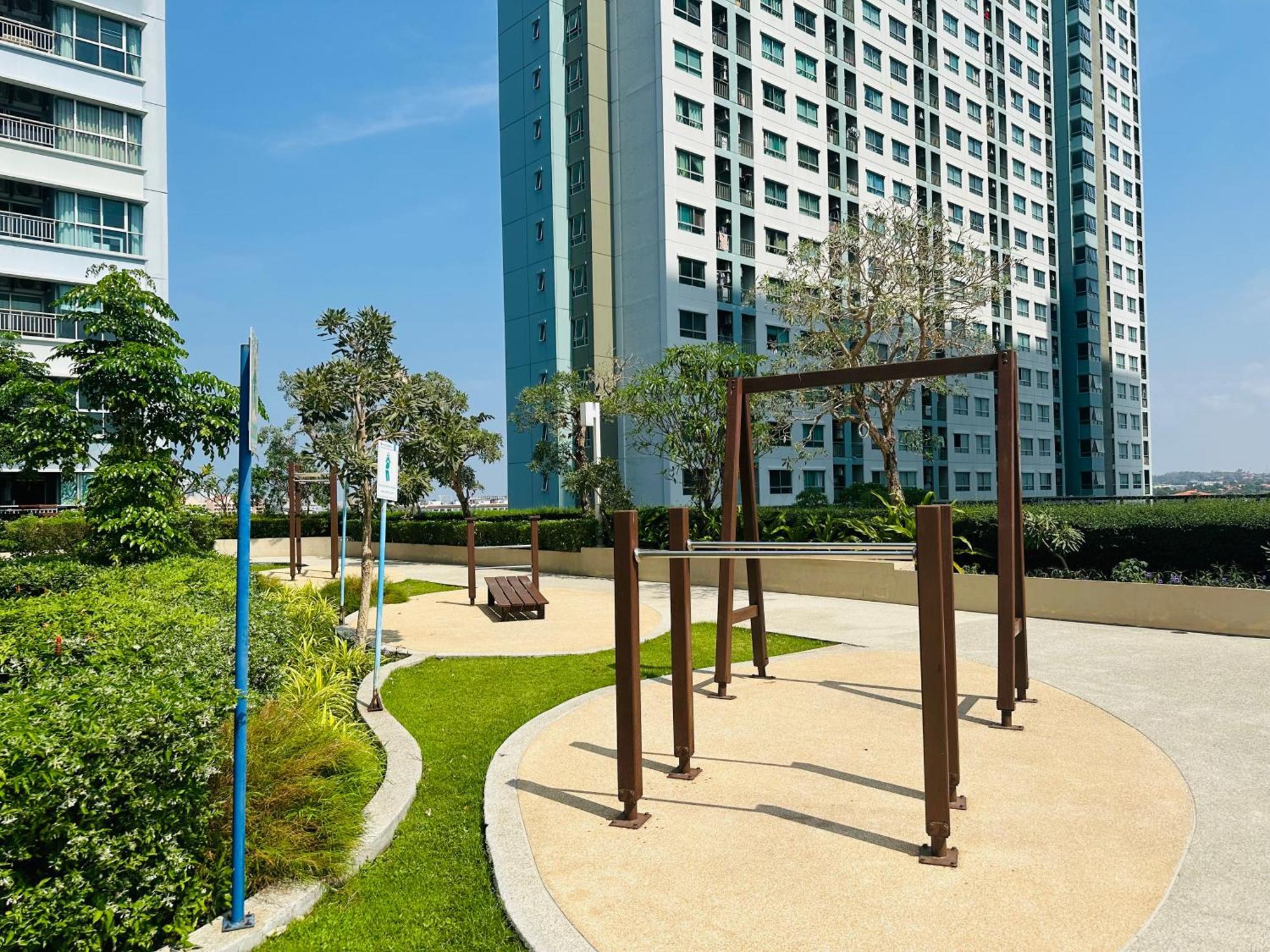 Seaview Beach Room Lumpini-Pool And Gym Face To Ocean 乔木提恩海滩 外观 照片