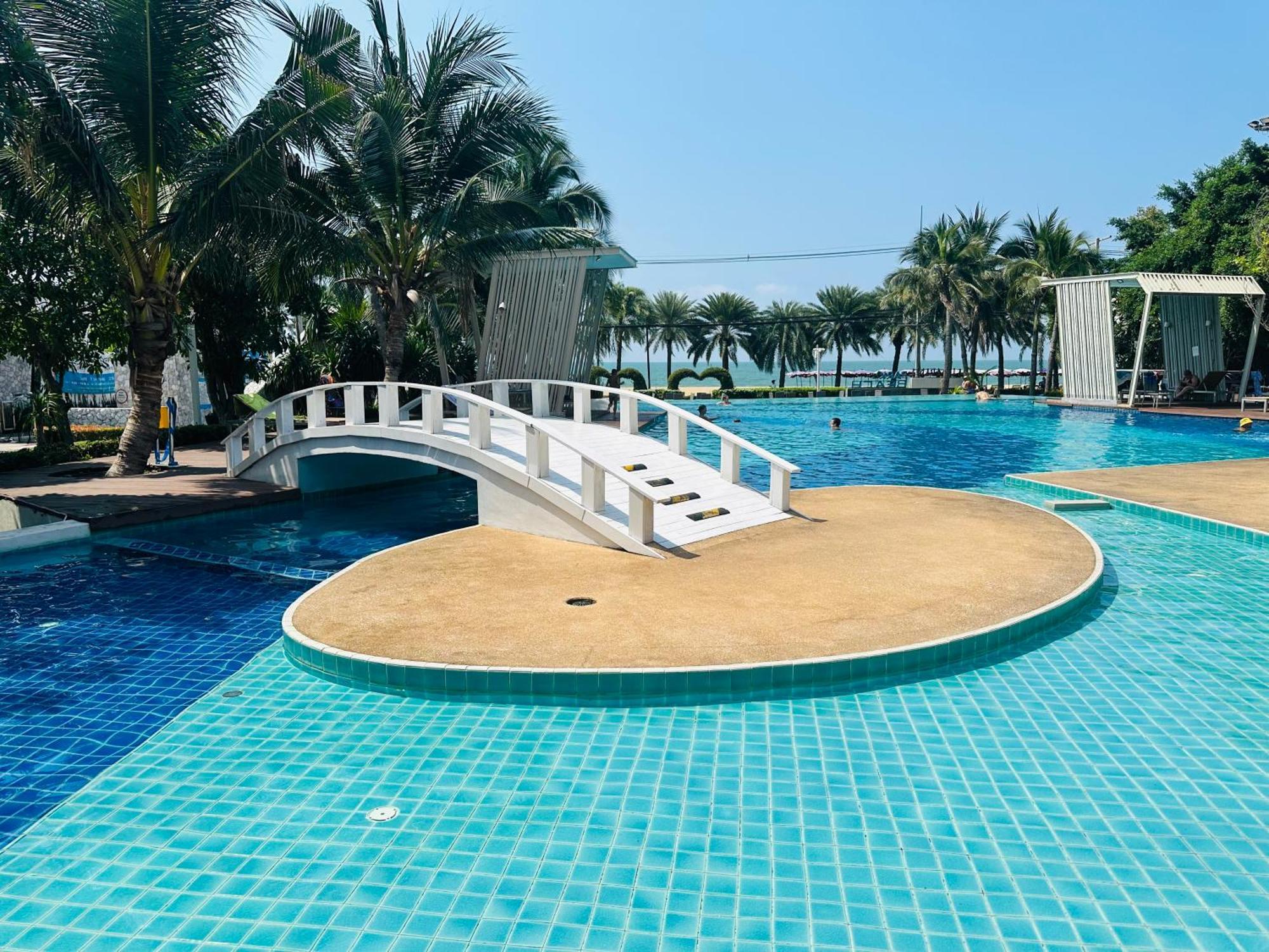 Seaview Beach Room Lumpini-Pool And Gym Face To Ocean 乔木提恩海滩 外观 照片