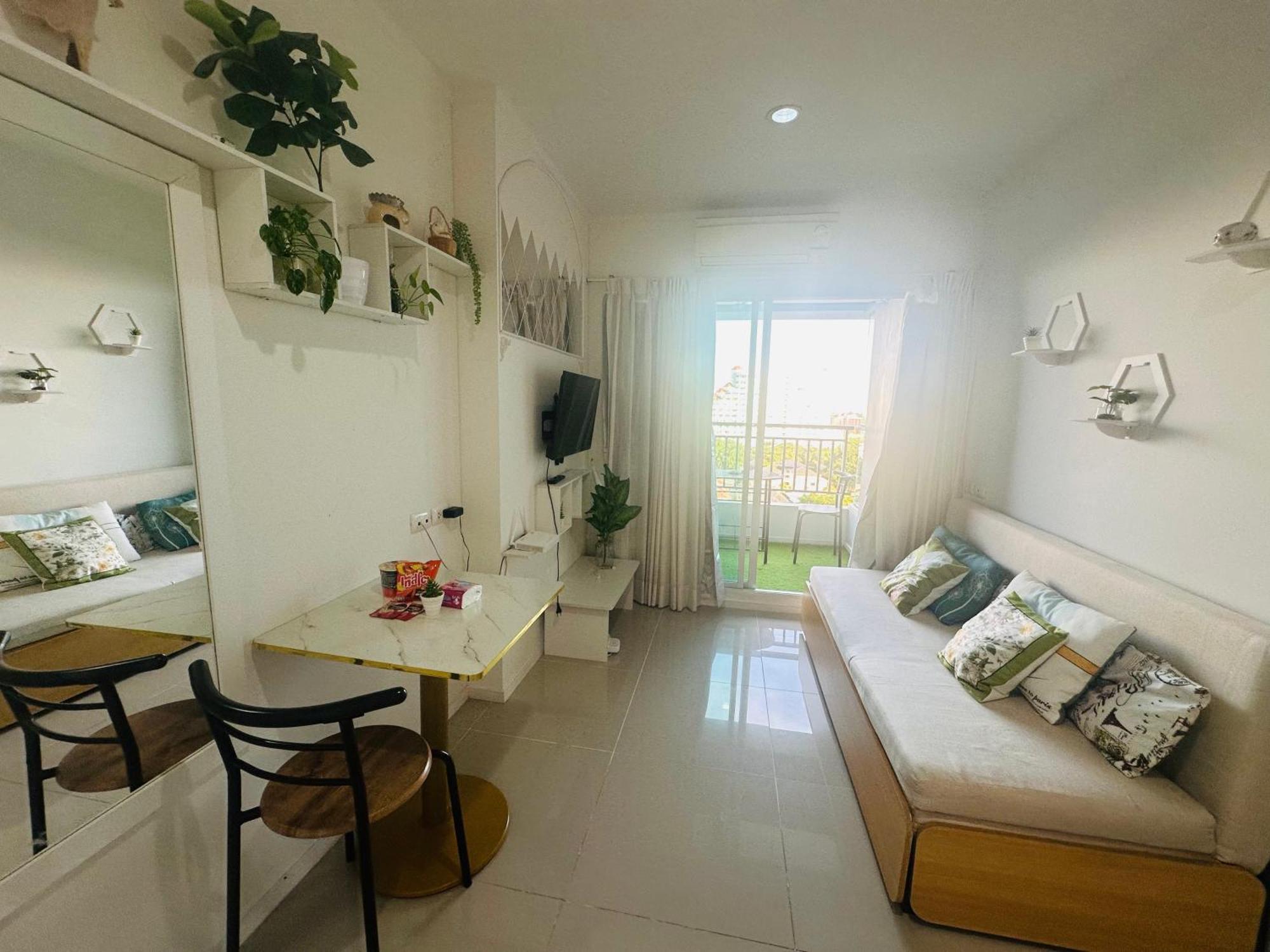 Seaview Beach Room Lumpini-Pool And Gym Face To Ocean 乔木提恩海滩 外观 照片